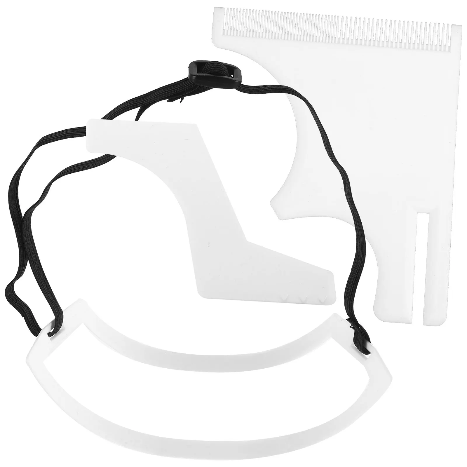 

1 Set Beard Shaping Tool Hairline Guide Shaping Tool Neckline Shaving Template Beard Trimming Accessories for Men