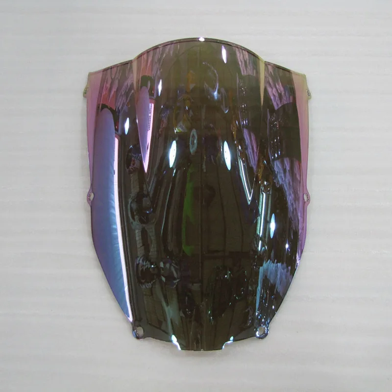 5 Color Windshield For 2000 2001 2002 Kawasaki NINJA ZX6R ZX-6R zx 6r bwind screen Double bubble Front Motorcycle Accessories