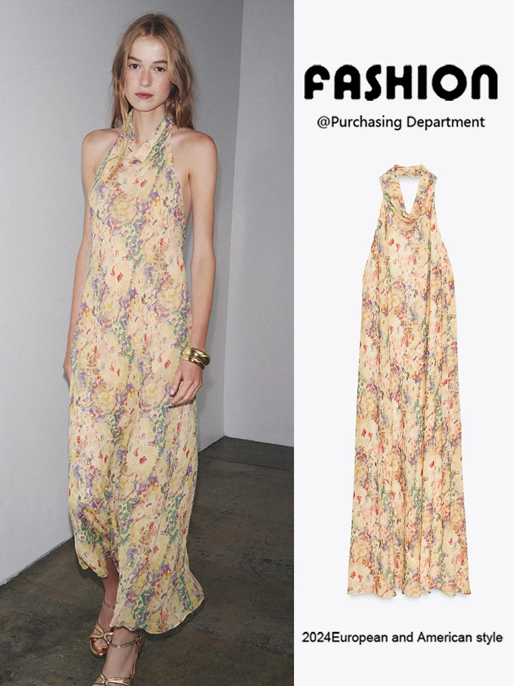 

Модный цветочный принт, новое летнее поступление, женское платье, сексуальное бальное платье с открытыми плечами, этнический сценический костюм без плеча