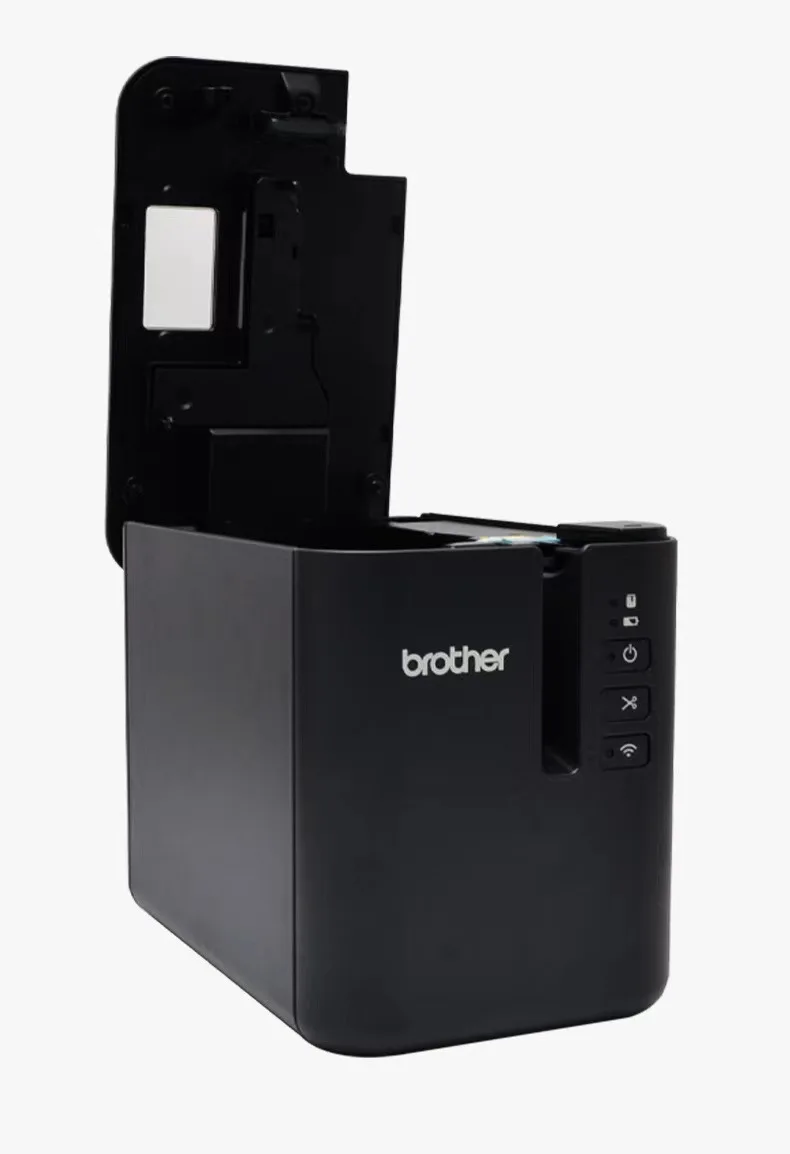 For Brother Label Machine PT-P900 Fixed Asset Label Printer Wireless Cable Label Printer High-precision Printing PC/Wifi/Mobile