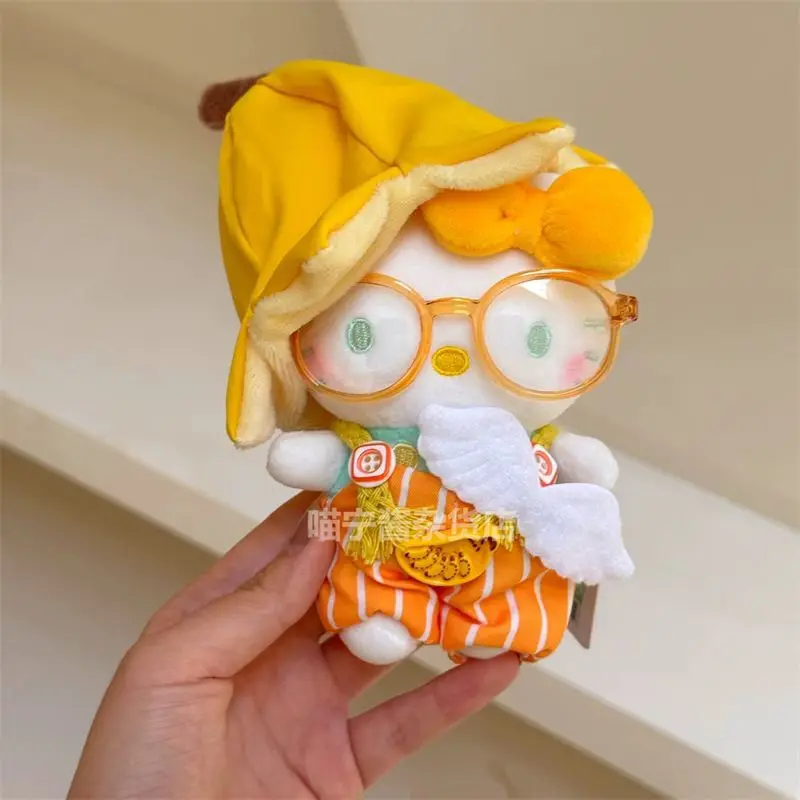 Kawaii مرحبا كيتي سانريو طالب لطيف الكرتون ألعاب من نسيج مخملي المفاتيح الأطفال المدرسية قلادة الديكور دمية هدية للأطفال