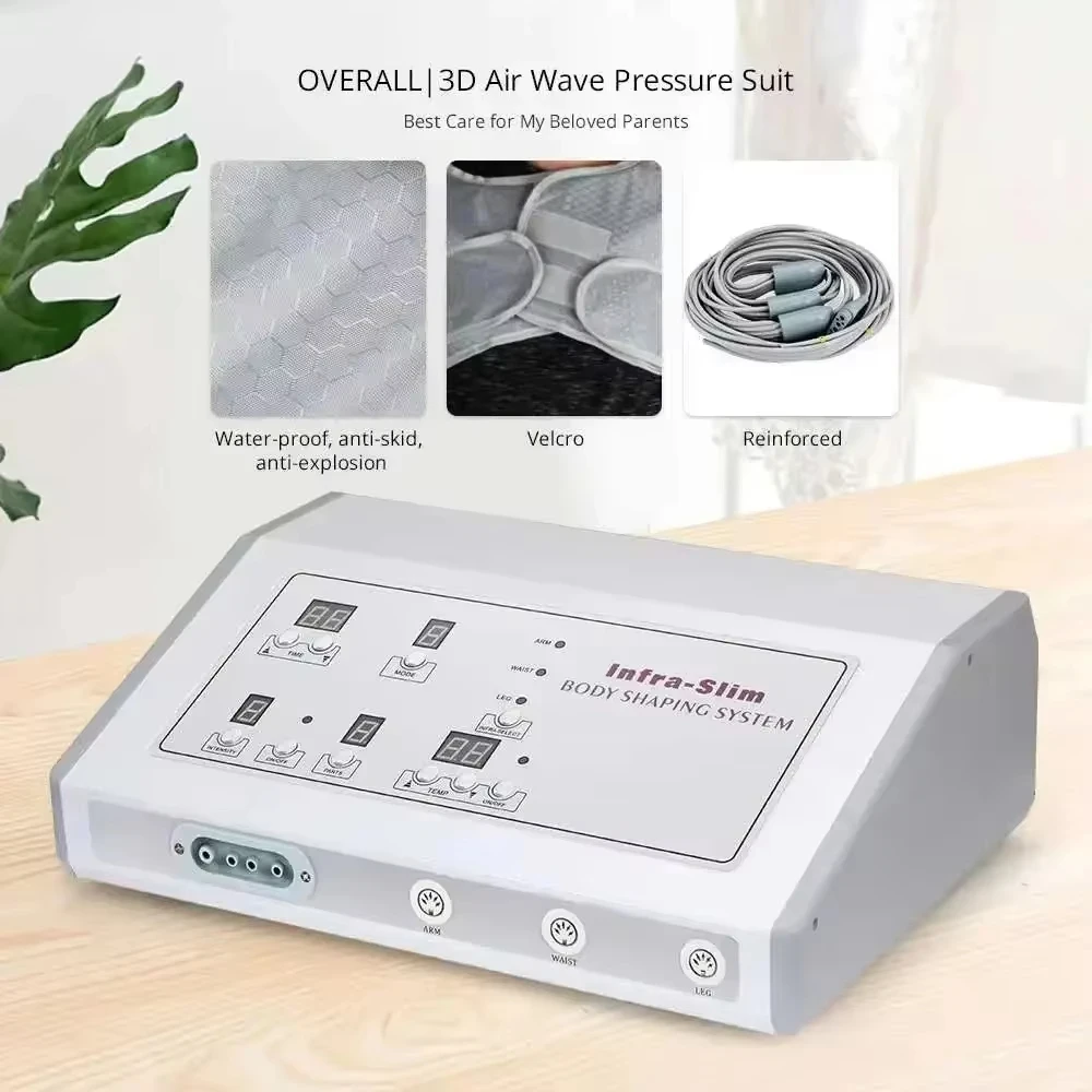 2025 Lymphatic Drainage Machine Air Wave Pressure Sauna Suit Muscles Relax Weight Loss Arm Leg Foot Pressotherapy Massage Device