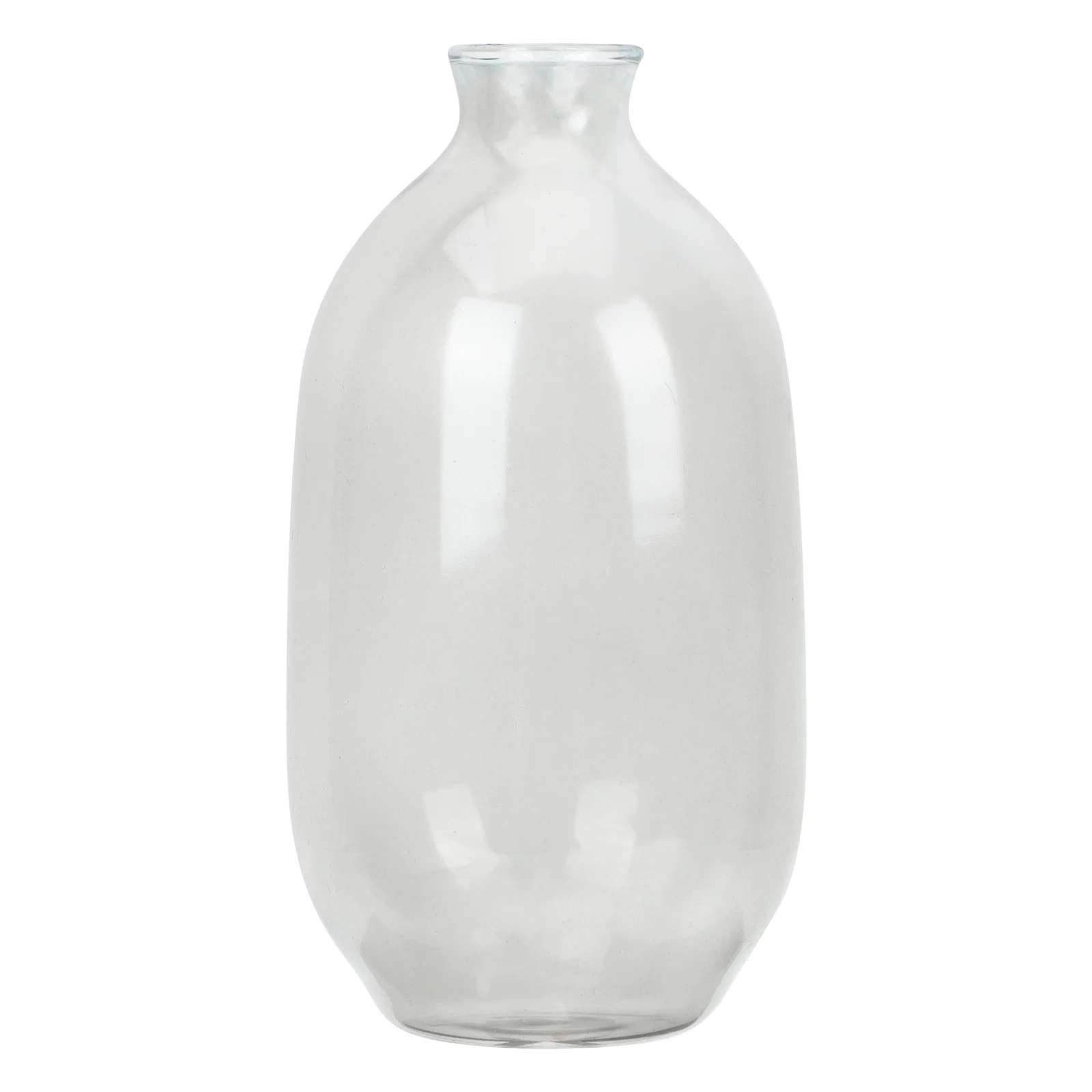 

Smoke Ash Glass Vase Creative Delicate Style for Office Home Garden Desktop Flower Pot Decor Glass Cylinder Vase