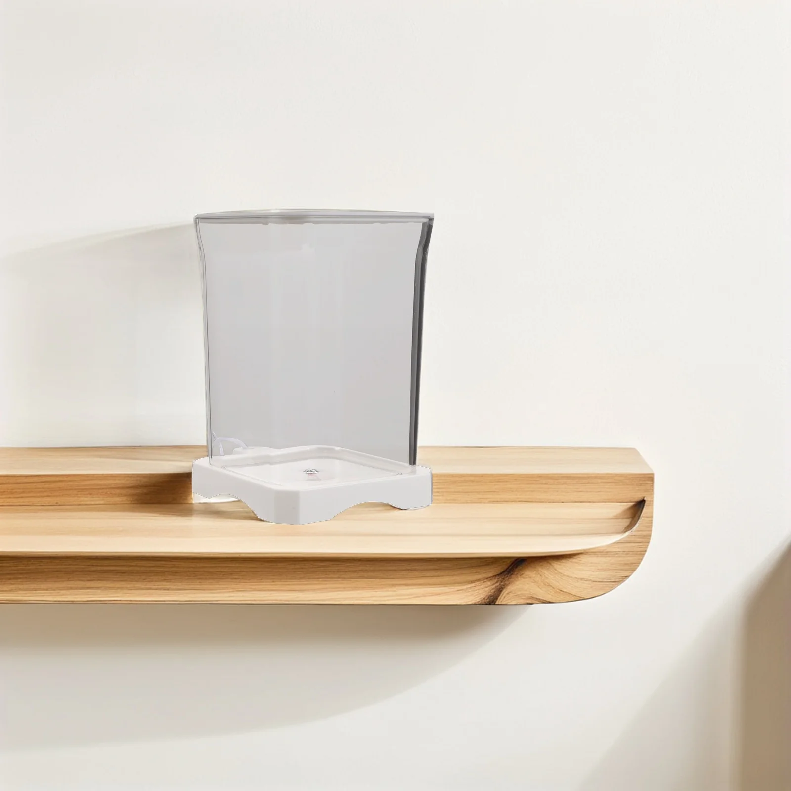 

Desktop Tank Compact Transparent Plastic Aquarium For Betta Goldfish Mini Tabletop Habitat Office Decor Landscape