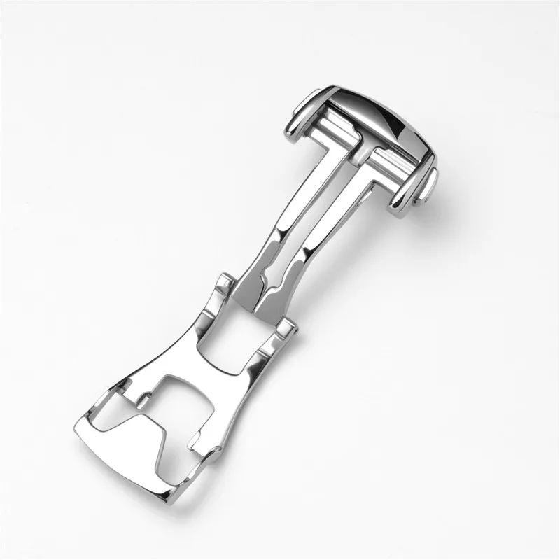 304 Stainless Steel Watch Clasp Deployment Buckle for Omega 14mm 16mm 18mm 20mm 22mm Folding Buckle Men Women Watch Accessories view 3