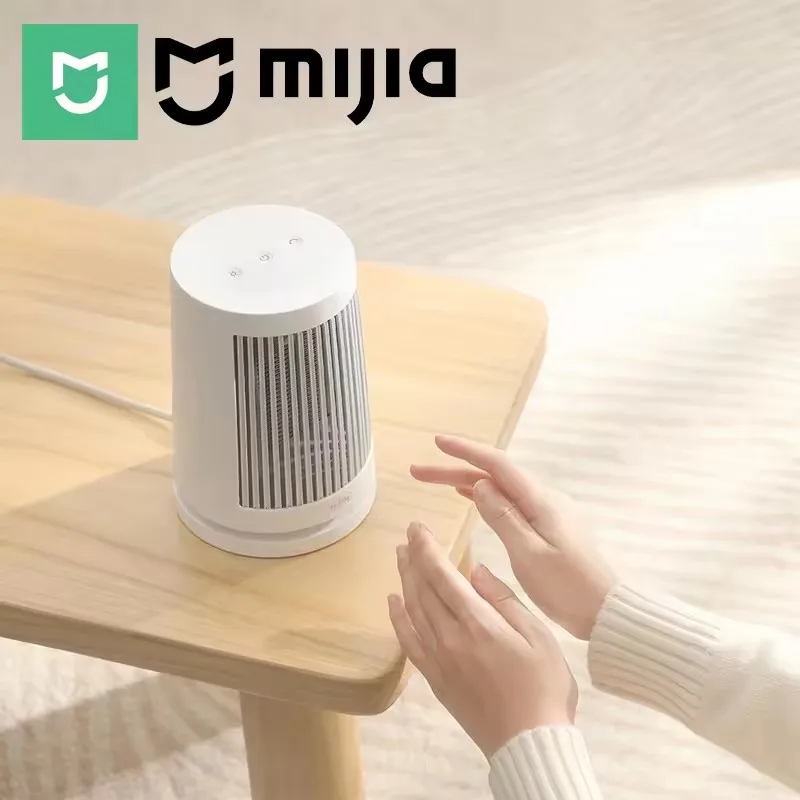 

Настольные электрические обогреватели Xiaomi Mijia для дома, обогреватель для комнаты, 600 Вт, PTC, керамика, быстрый нагрев, мини-электрический настольный обогреватель, теплее 220 В