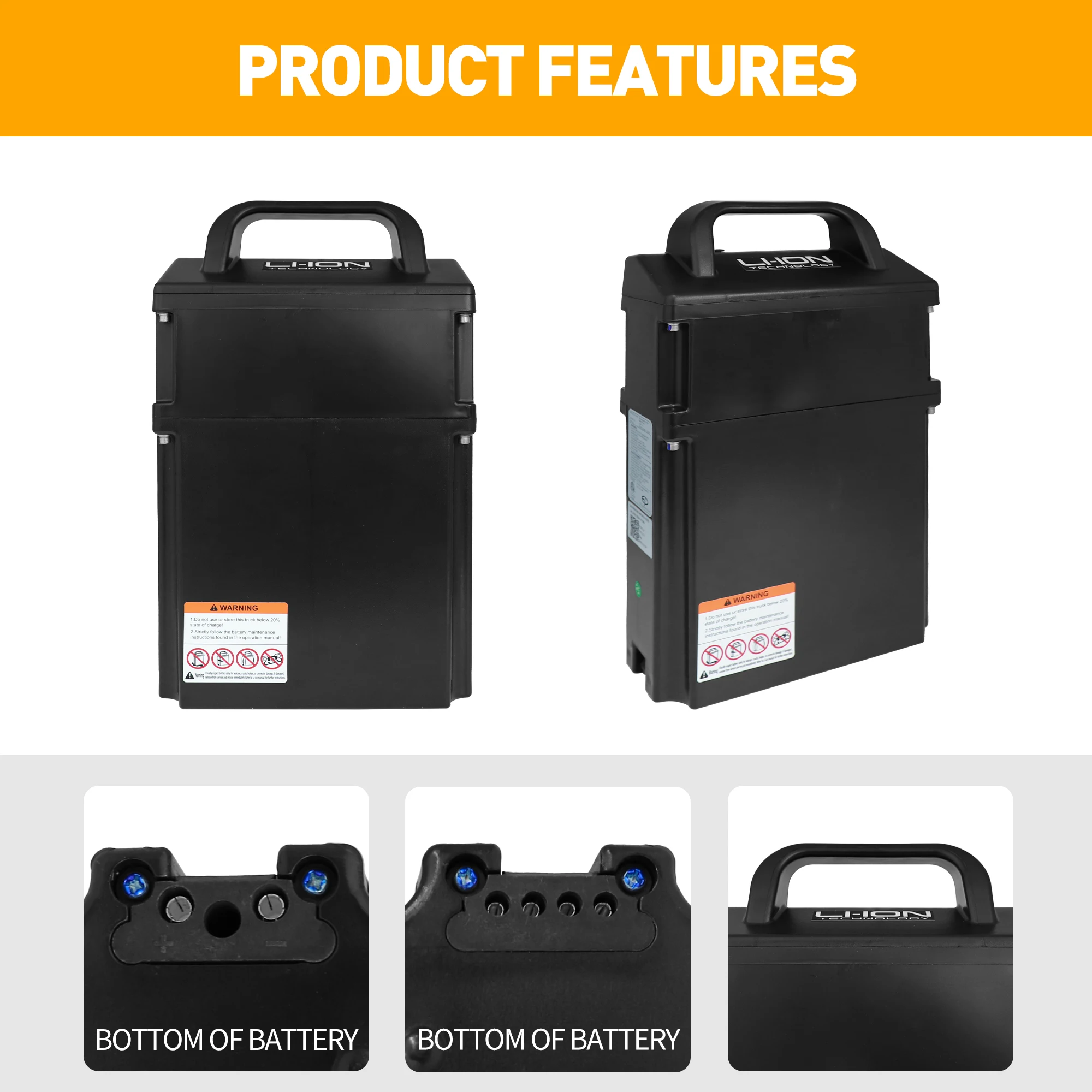 

24V 20Ah Lithium Battery EL20_U for Big Joe LPT26 LPT33 T40 EP Pallet Truck Jack