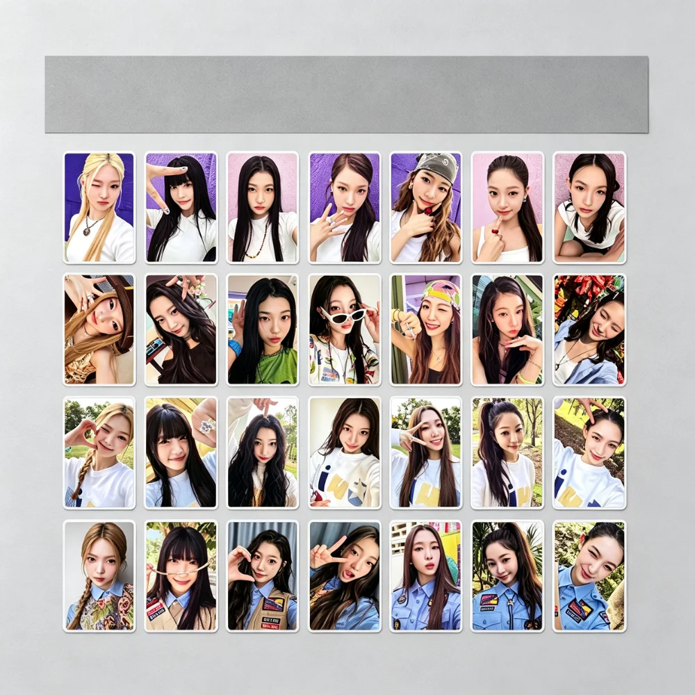7PCS Girl Group TUIDE TUNE PLAY Album Photocards Idols Postcards Seohee Seoyeon Elena Lomo Cards Fans Collectible Gifts