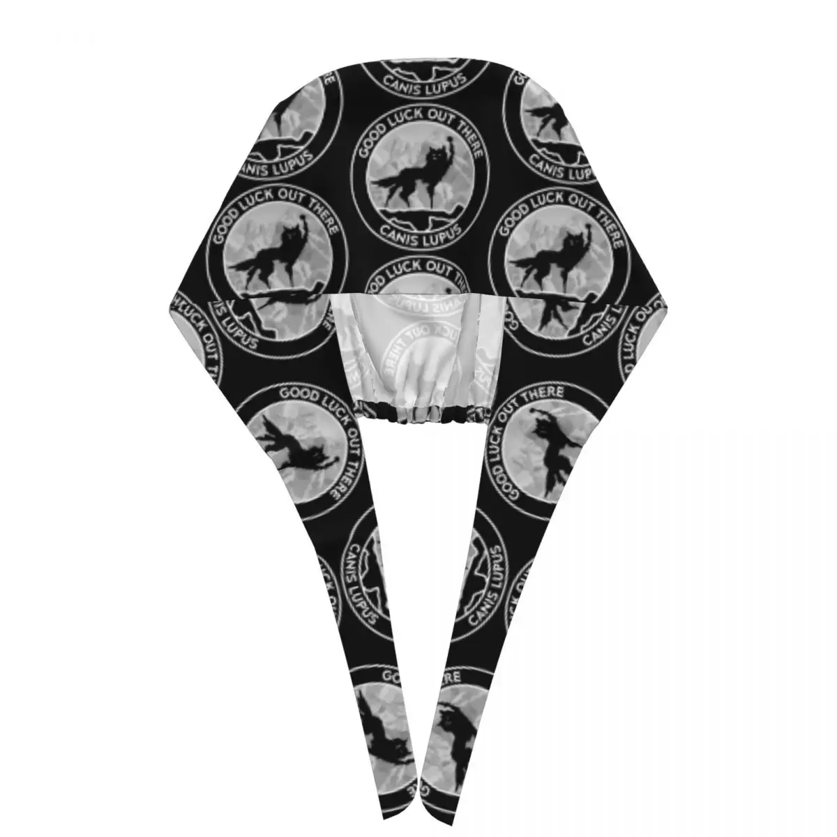 Fantastyczny Pan Lis - Wilk - Canis Lupus - Czapka Medyczna z Nadrukiem - Czapka Chirurgiczna - Unisex Regulowana Czapka Pielęgniarska dla Dentysty