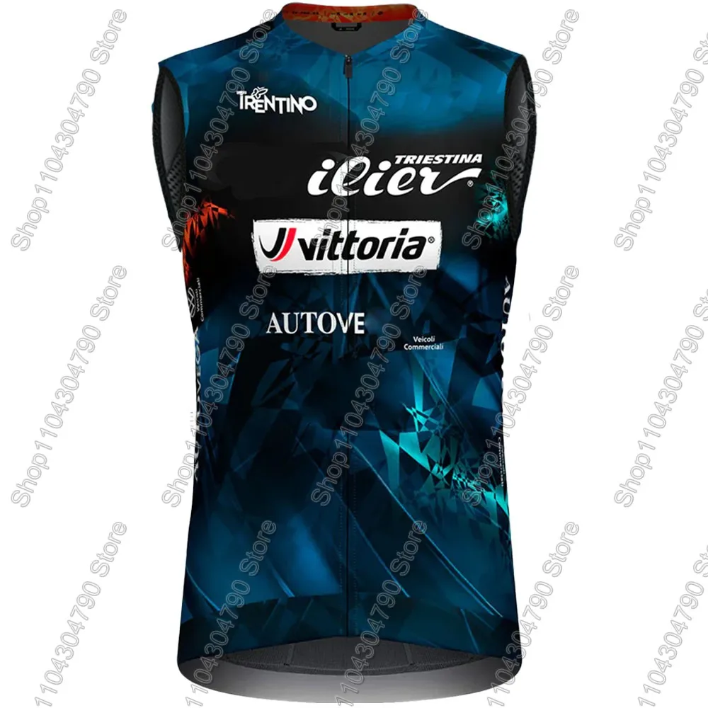 

Factory Team 2026 Cycling Vest Windproof Men Italy Wind Vest Cycling Jersey Sleeveless Bicycle Windbreaker MTB Wear