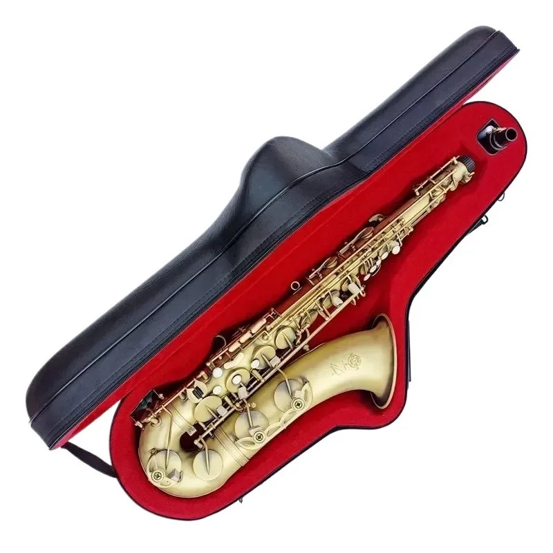 High Quality France 54 Professional Tenor Saksafon B Solid Ancient Baker Simulation Pirine Steel Tenor Sax Music Time