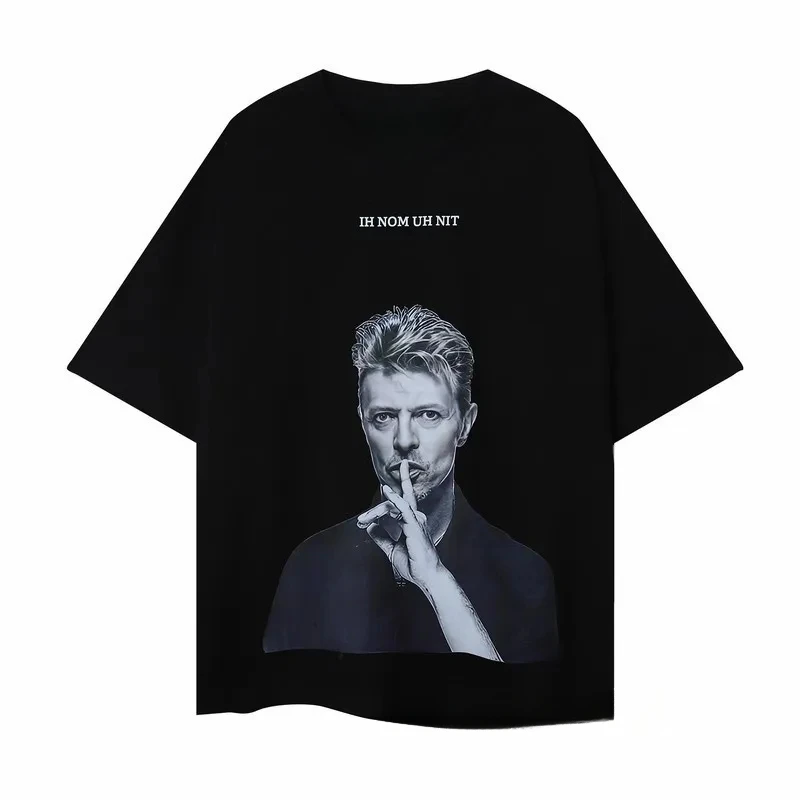 Retro Ih Nom Uh Nit Mens Graphic Cotton T Shirts Pearl High-end Luxury Unisex Style Both of Men and Women