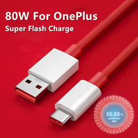 80W 100W Super Fast Charging Type C USB Cable for OnePlus 9 9RT 10 11 12 13 Nord 2T 3 CE 3 ACE 3 3V 5 Pro OPPO Reno 10 Realme 12