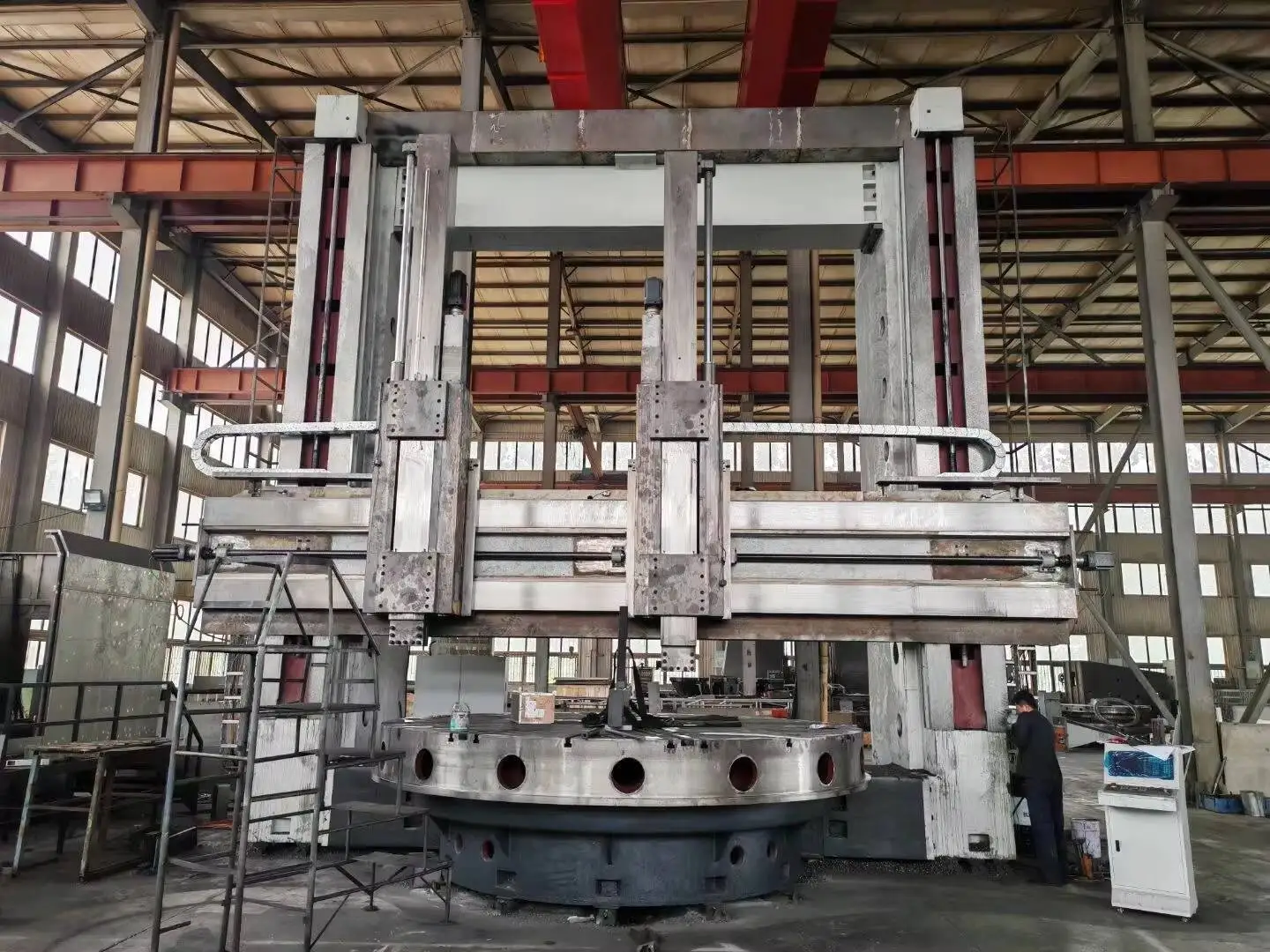 China Quality C5220 Heavy Duty Hine High Precision CNC Vertical Lathe For Metal Hining