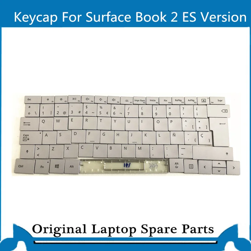 Replacement Keyboard Key Cap for Surface Book 2 1835 1834 Keycap ES  Version Spain