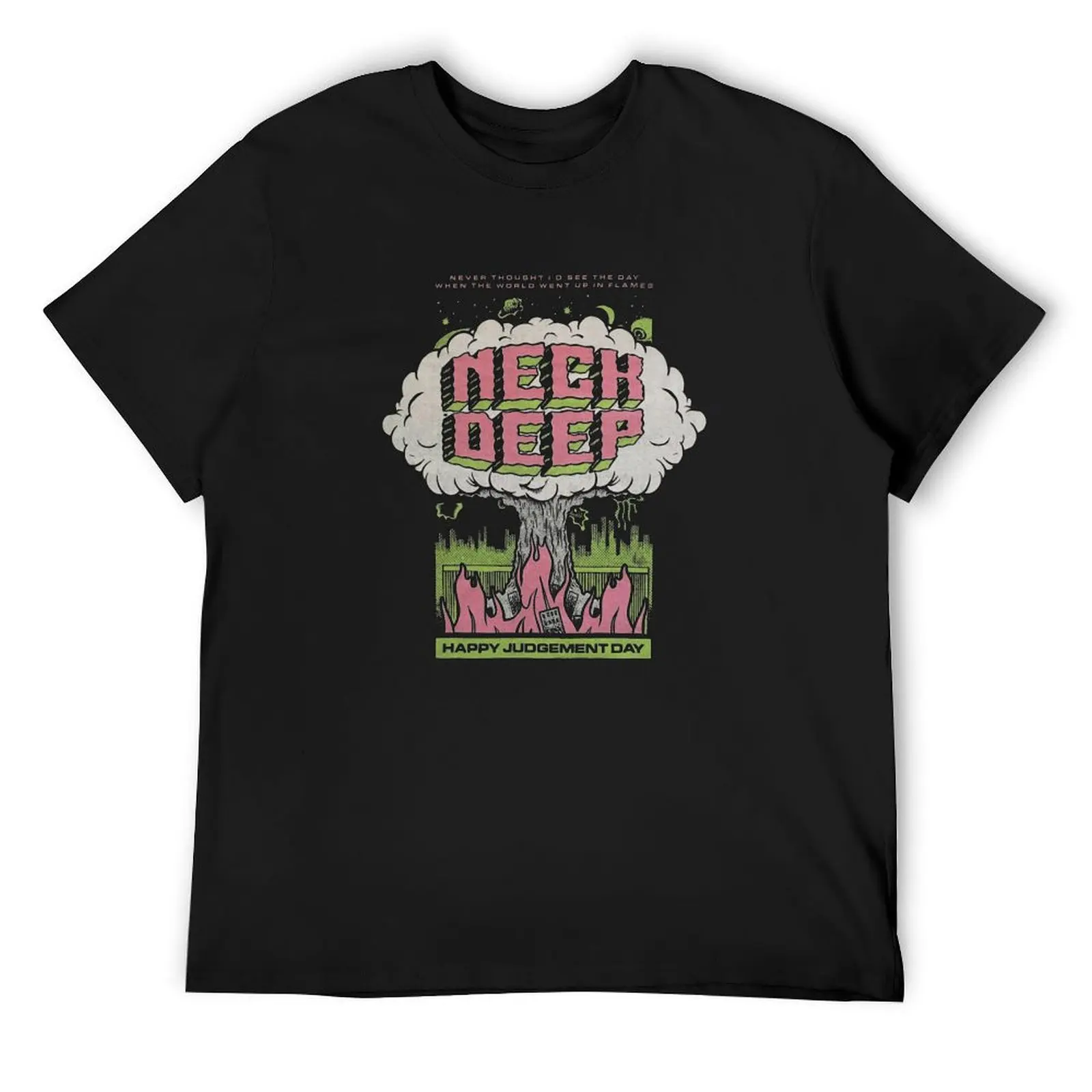 

Happy Judgement Day T-Shirt vintage clothes summer shirt Anime t-shirt street wear t shirt for men