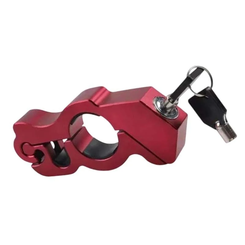 Portable Universal Alloy Anti-theft Brake Throttle Handlebar Lock Motorcycle E-bike Scooter