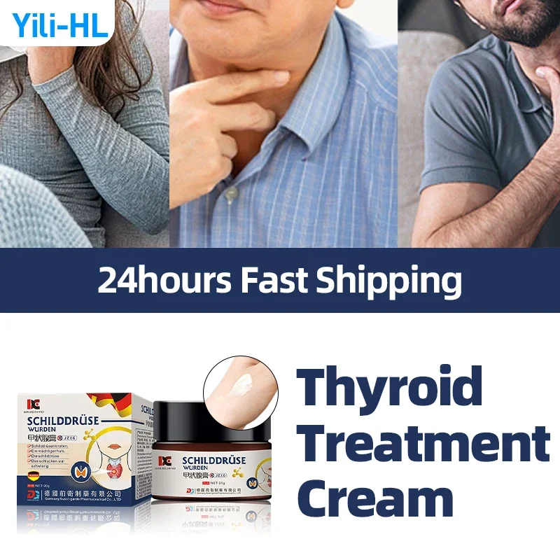 

Thyroid Gland Treatment Cream Thyroiditis Nodule Patch Hyperthyroidism Hypothyroidism Anti Swell Medicine German Secret Recipe