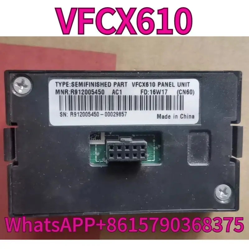 

Использованная панель VFCX610 протестирована, исправна и отправлена быстро.