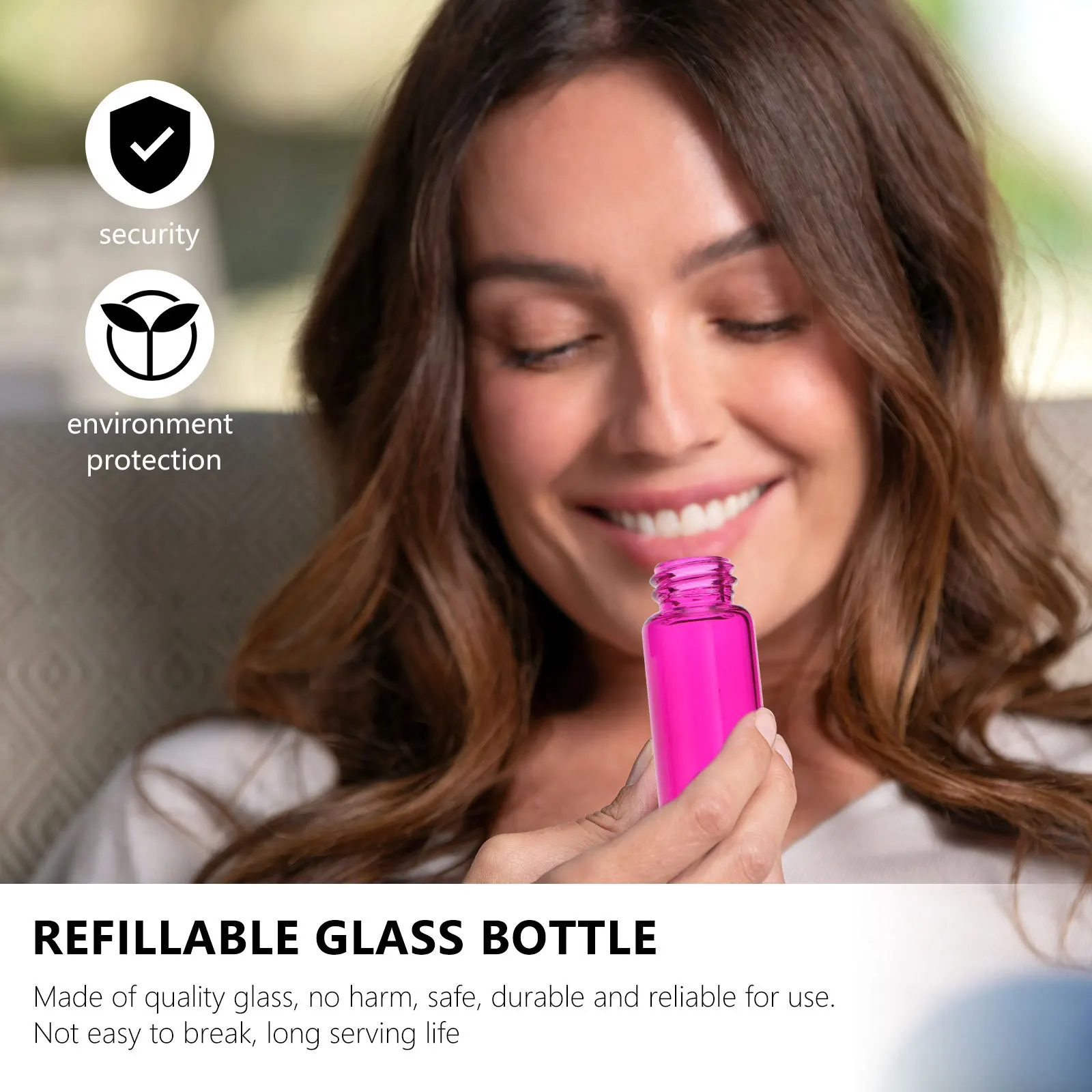 

30Pcs Glass Dropper Bottles Empty Perfume Essential Oil Liquid Containers Travel Refillable Subpackaging