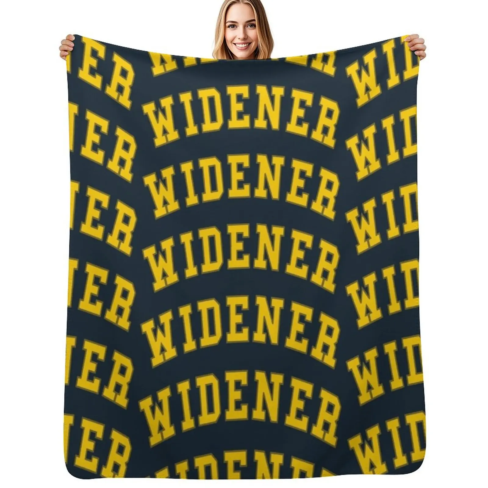 widener university Throw Blanket Warm Comfortable Blanket Gift for Parents Friends