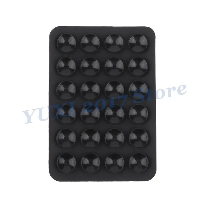 1/2/5/10PCS Square Double-sided Suction Cup Fixing Pad Double-sided Silicone Suction Cup Mobile Phone Fixture Suction Cup