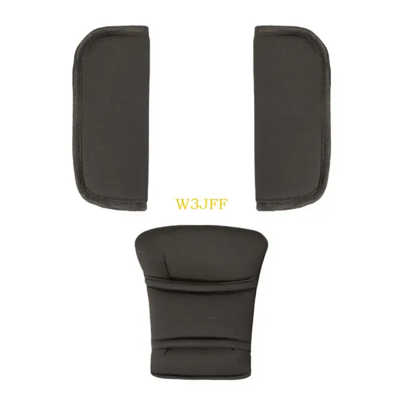 

W3JF Infant Pram Cart Shoulder Protector Pad Strollers Accessory Breathable Easy To Install Comfortable Safety Crotch Guard
