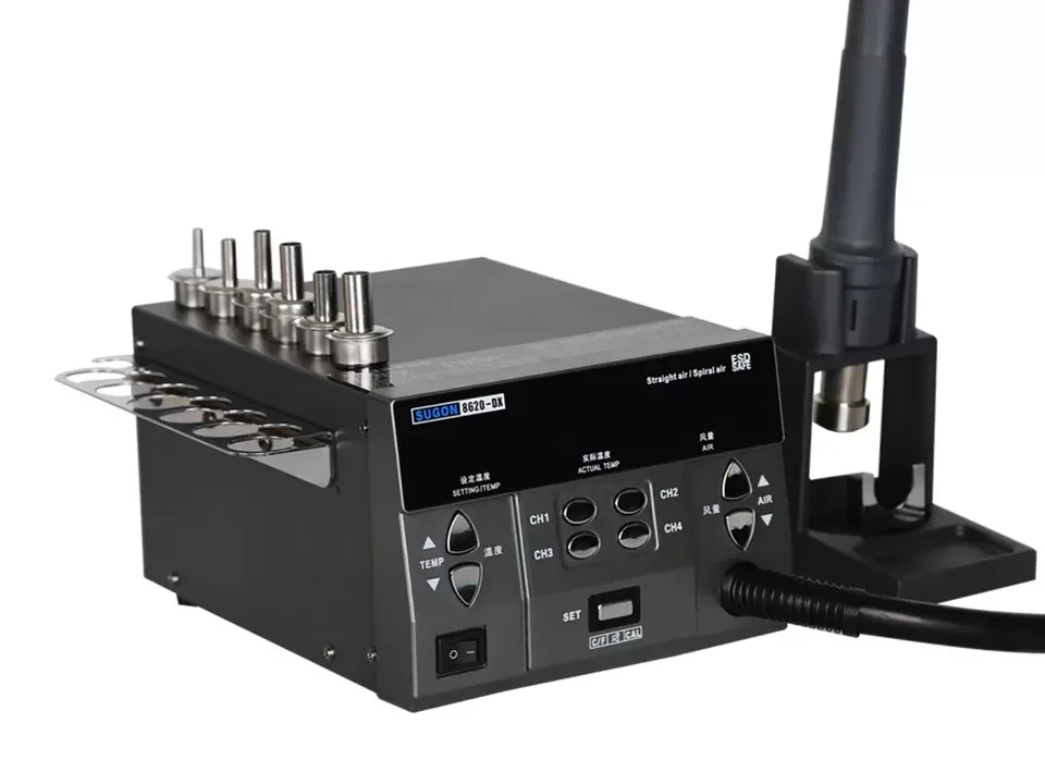 Factory Direct Sugon 8620dx Quick Hot Air Gun Rework Soldering Station Bga Digital Rework Station For Phone Laptop Repair