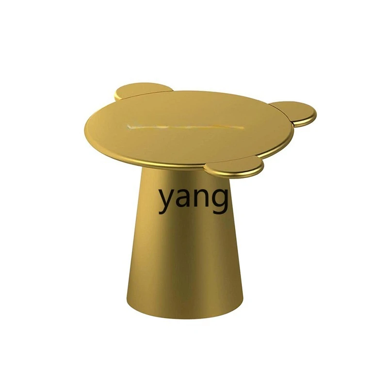 

LMMmodern light luxury metal corner table creative side table sales department guest sofa small coffee table