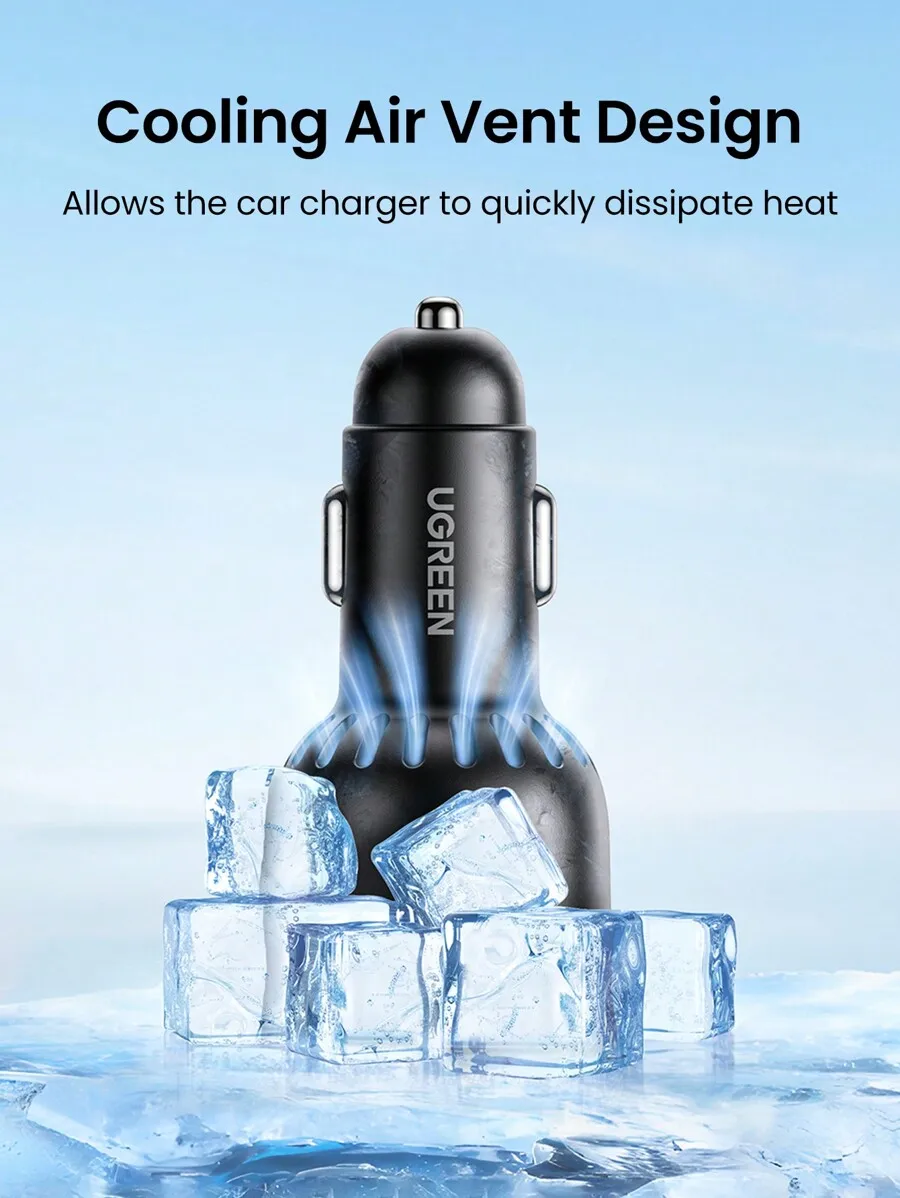 

130W Super Fast Car Charger With 100W PD 30W PD Ports For Xiaomi