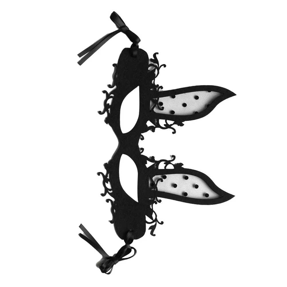 الأرنب نصف قناع الوجه أرنب حفلة تنكرية زي الدعامة للنساء تأثيري مهرجان الحيوان ملحق اللعب أداة #2