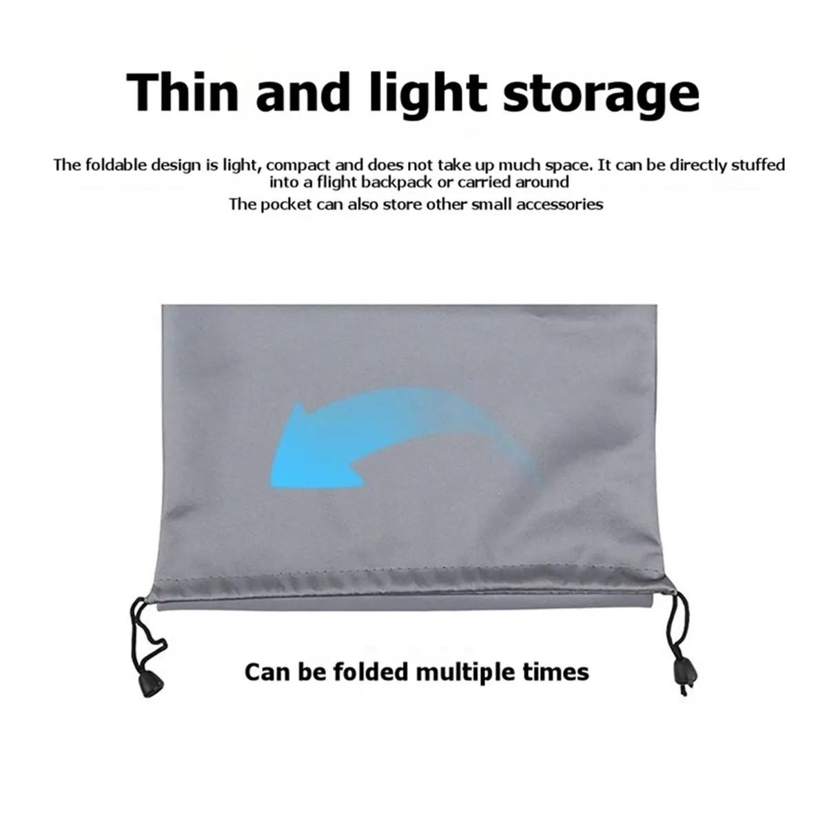For NEO 2 Goggles N3 Storage Bag Waterproof Dustproof Carry Bag Drawstring Pouch Protective Case Portable Organizer
