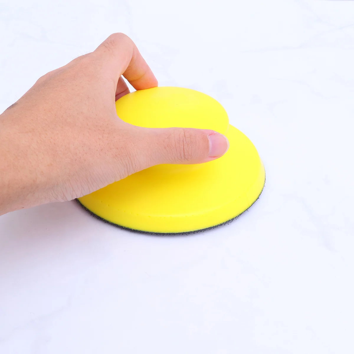 

5 Inch 125Mm Pu Sanding Disc Polishing Pad Hand Grinding Block Comfortable Grip Light Weight Wood Polishing Auto