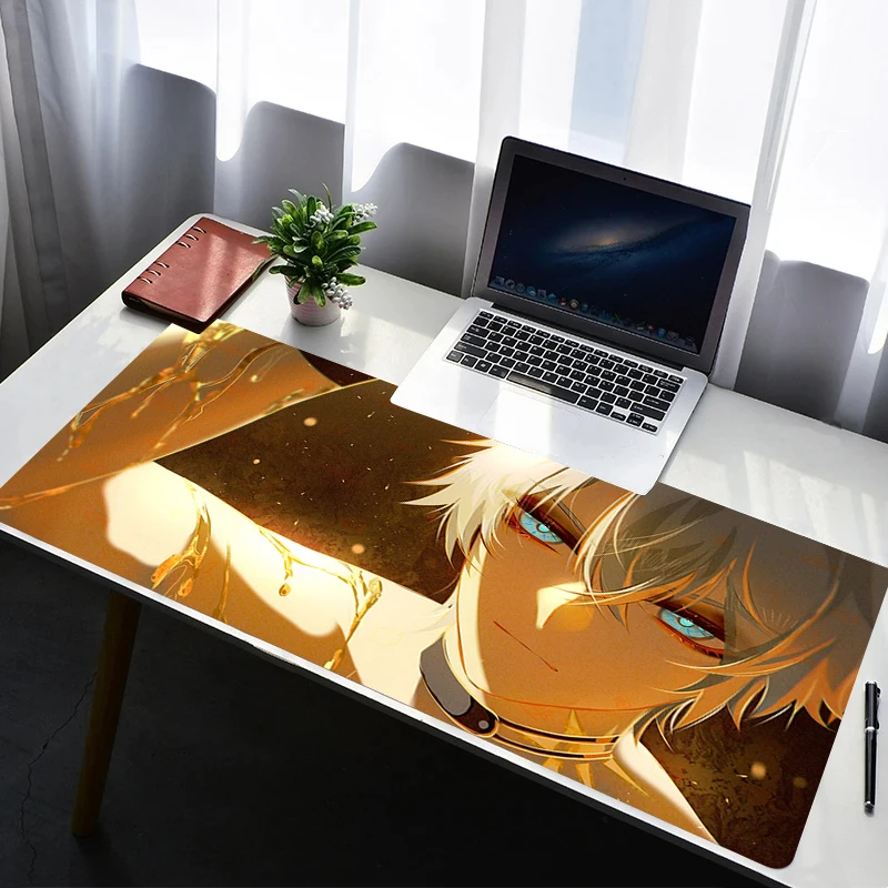 

Mouse Pad Computer Gamer PC Accessories HD Mousepad Rubber Non Slip Desk Mat Laptop Honkai Star Rail Phainon Gamer Keyboard Pad