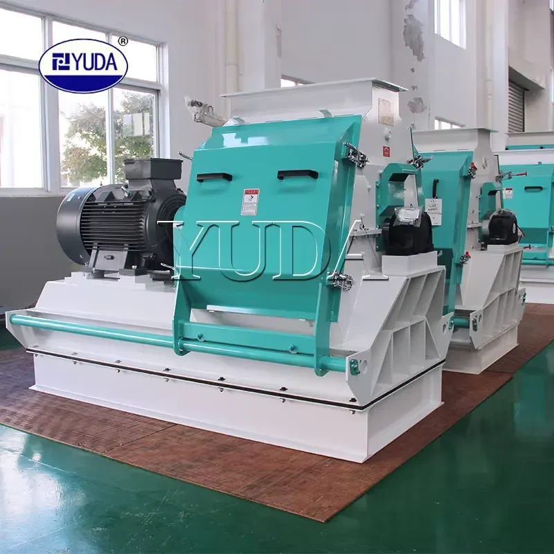 Recycling Machine 2026 YUDA Corn Grinding Hammer Mill Machine/Stainless Steel Hammer Mill Crusher/Rice Straw Hammer Mill