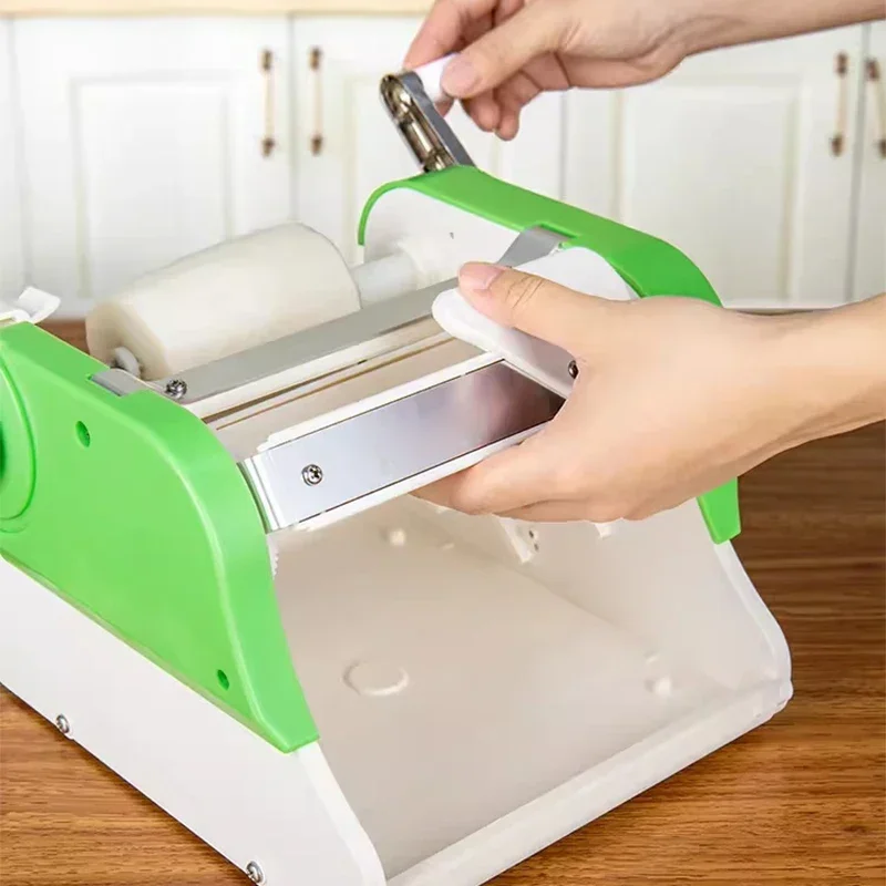 قطاعة بطاطس من جذور اللوتس، قطاعة خضروات يدوية، شرائح طويلة، قطاعة خضروات يدوية تجارية