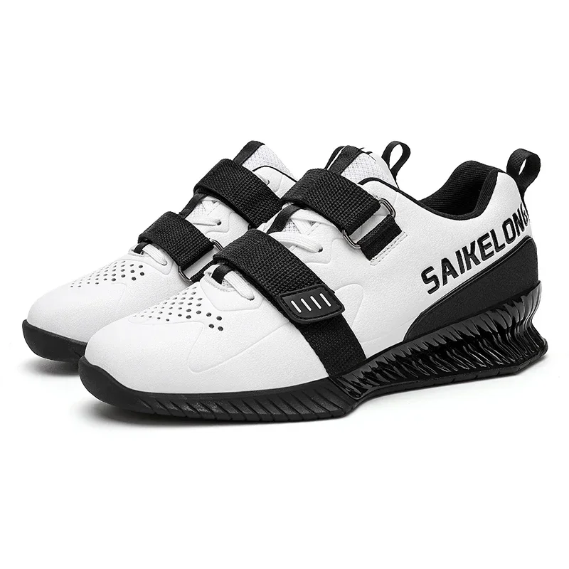 Nuovi uomini di arrivo Stivali per sollevamento pesi Antiscivolo Scarpe squat disegnate dure Comode scarpe da ginnastica per fitness indoor Scarpe da allenamento per la forza