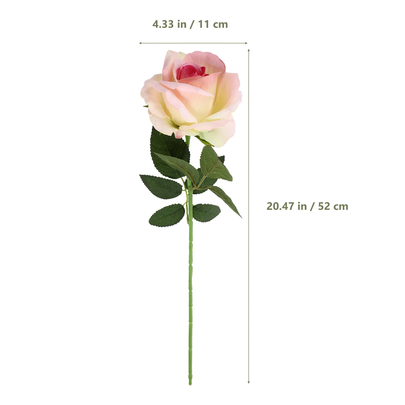 

5Pcs Artificial Rose Flower Simulation Detailed for Wedding Home Party Floral Decor Artificial Rose Flower Desktop Decor