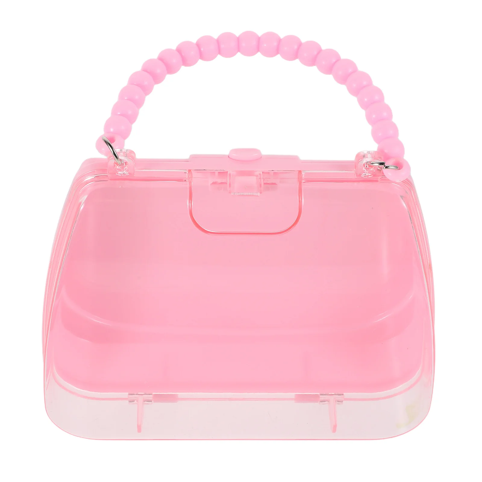 

Handheld Children's Jewelry Box Hair Accessories Kids Organizer Portable Storage Container Girls Display Case Multi Purpose