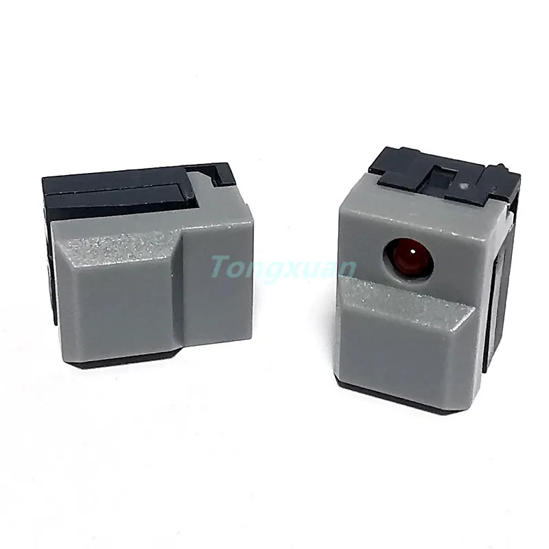 10pcs PB86-A1/A0 Momentary Reset Square Push Button Singal LED Lampless Tacct Switch 4/6Pins SPDT PCB Mount for Stage Equipment