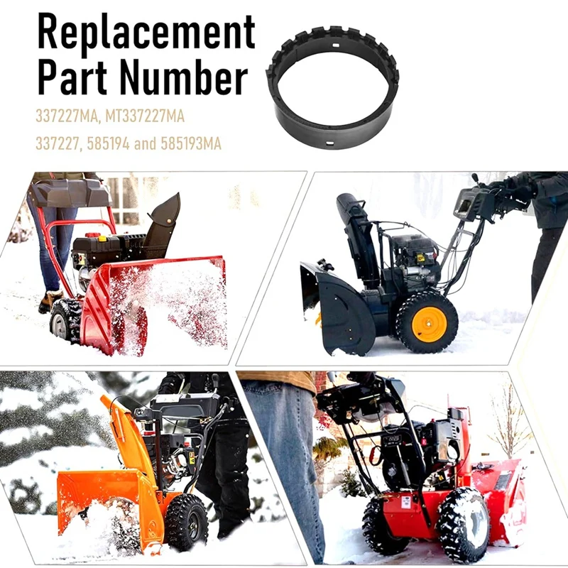 585193MA Inner & Outer Retainer Ring For Murray B&S Craftsman Retaining Ring Outer And Inner Snowblower Chute