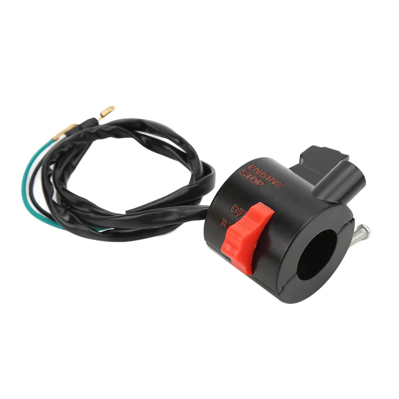 

Durable Right Hand Engine Stop Switch for Motorcycles - Sturdy 35013 GEL 700 ABS Metal Replacement Handlebar Part