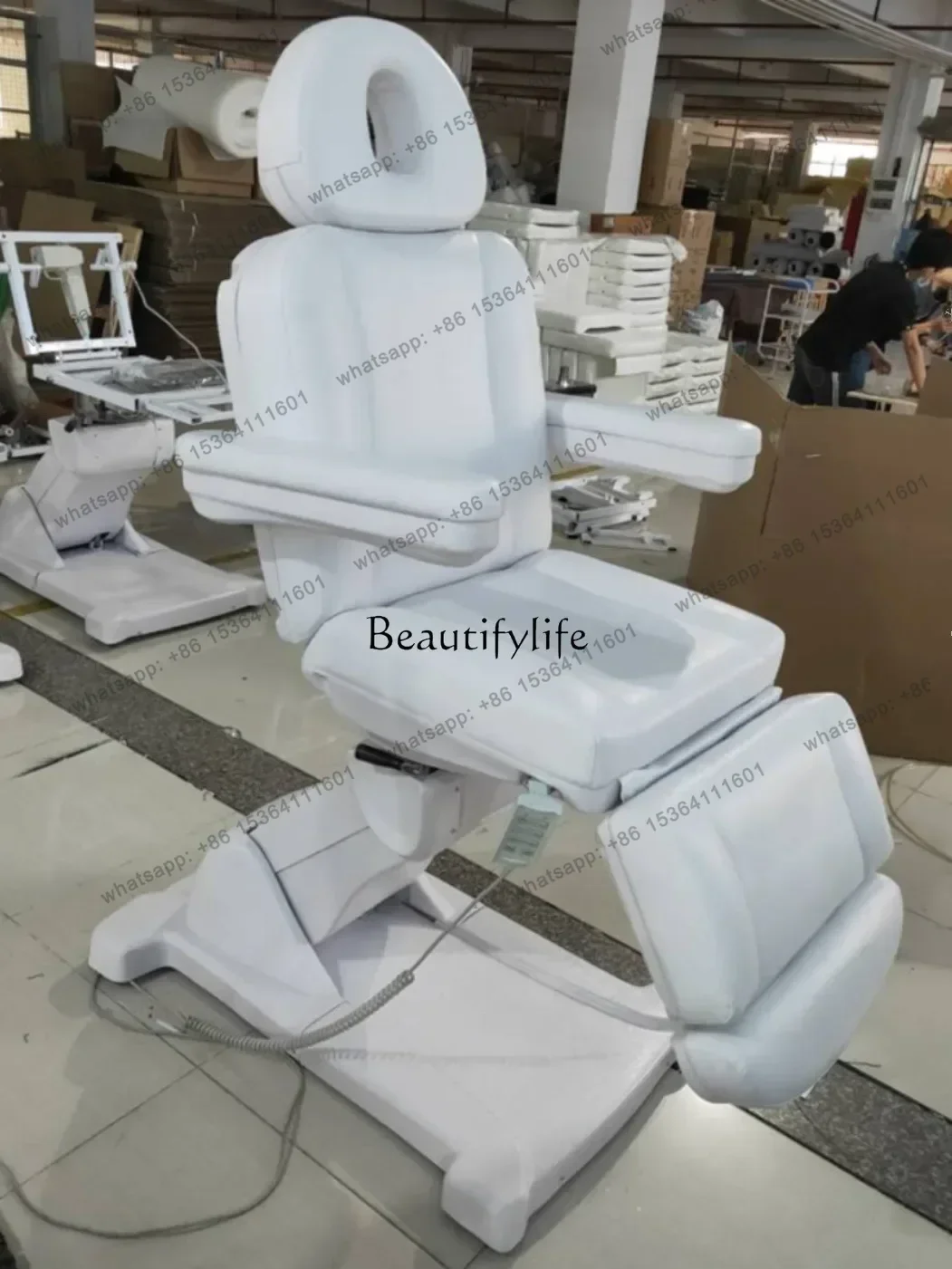 

D30Beauty salon electric beauty bed rotatable physiotherapy tattoo bed