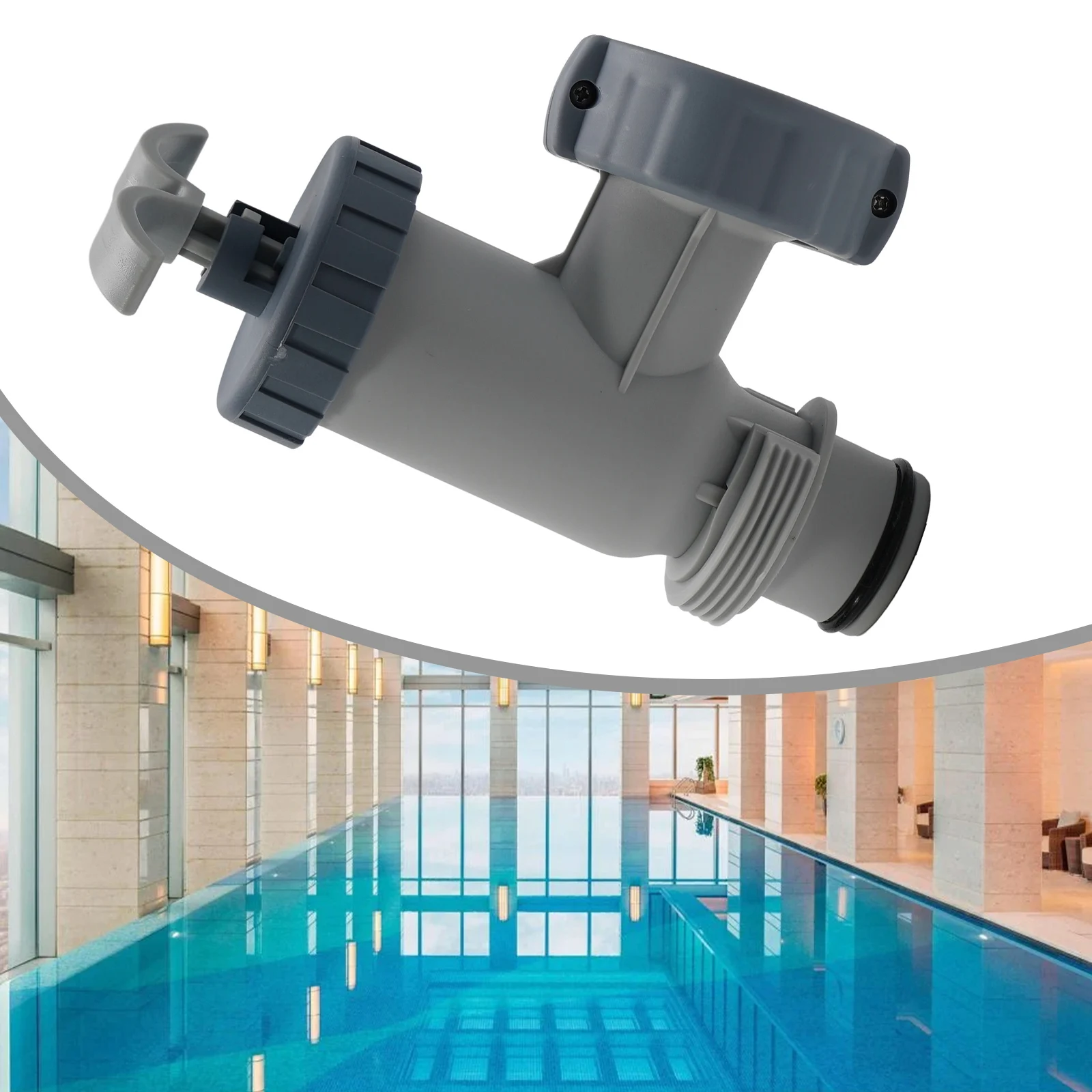 

Plunger Valve Assembly For Intex Pools That Require 1.5inch Hose Fitting For Intex 1500 2500 4000 Gallon Per Plunger Valve Parts