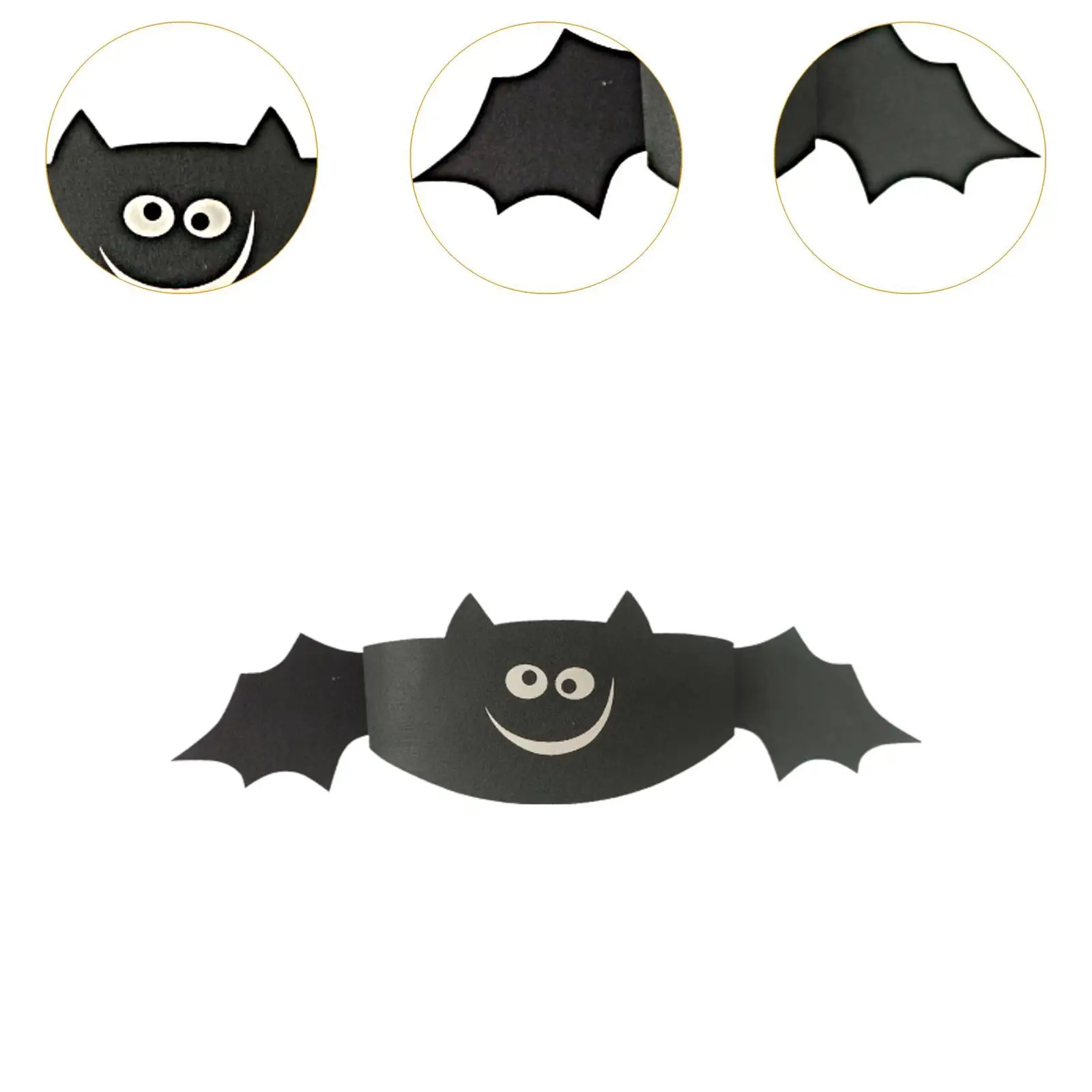 Bat Hat Cosplay Hair Accessory Photo Props Gift Funny Decor Halloween Hat Halloween Costume Accessory Girls Boys Children