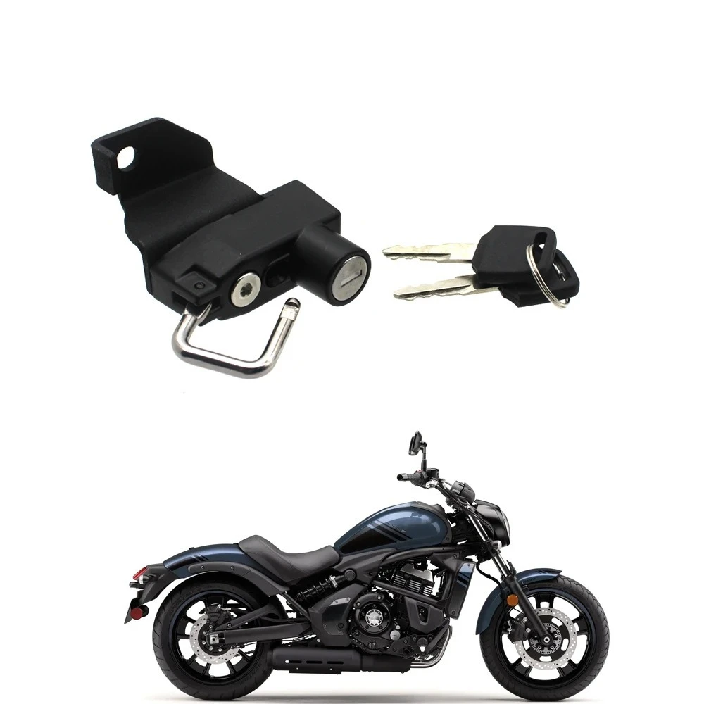 

Helmet lock and anti-theft lock dedicated to Vulcan S 650 VN650