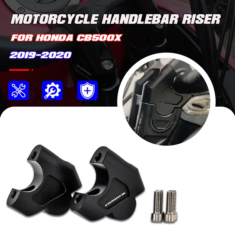 

Для Honda CB 500 X CB500X 2019 2020, новый мотоциклетный алюминиевый руль, подъемник, перемещает назад, адаптер, зажим, аксессуары