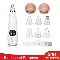 Blackhead Remover Removal Skin Care Facial Electric Acne Cleaner Vacuum Tool Black Spots Pore Face Deep Cleaning Machine