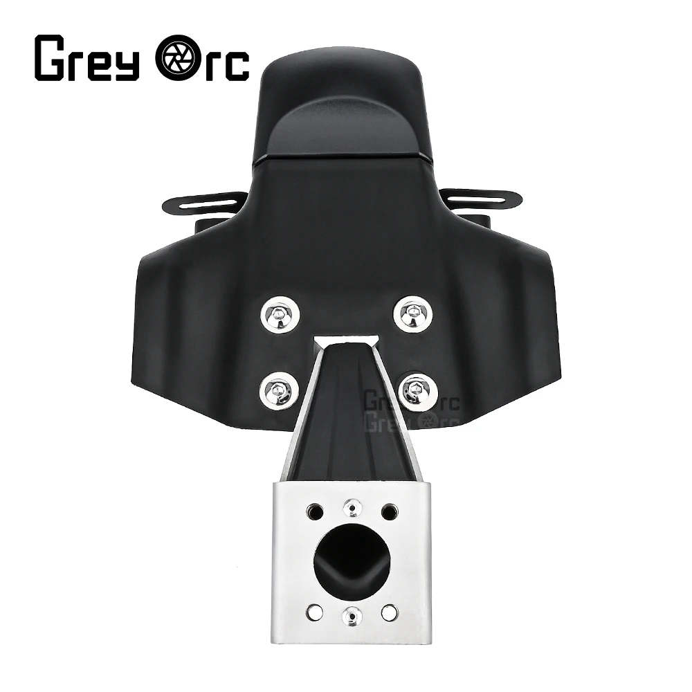 YZF R6 قطعة من نسيج لياماها YZFR6 YZF R6 2017-2020 2018 2019 اكسسوارات دراجة نارية واقِ الطين الخلفي لوحة ترخيص حامل