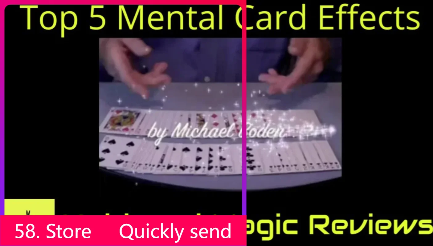 

Новый Майкл Fisk — Top 5 Mental Card Effects — Волшебные трюки (5 Загрузка в магазине)